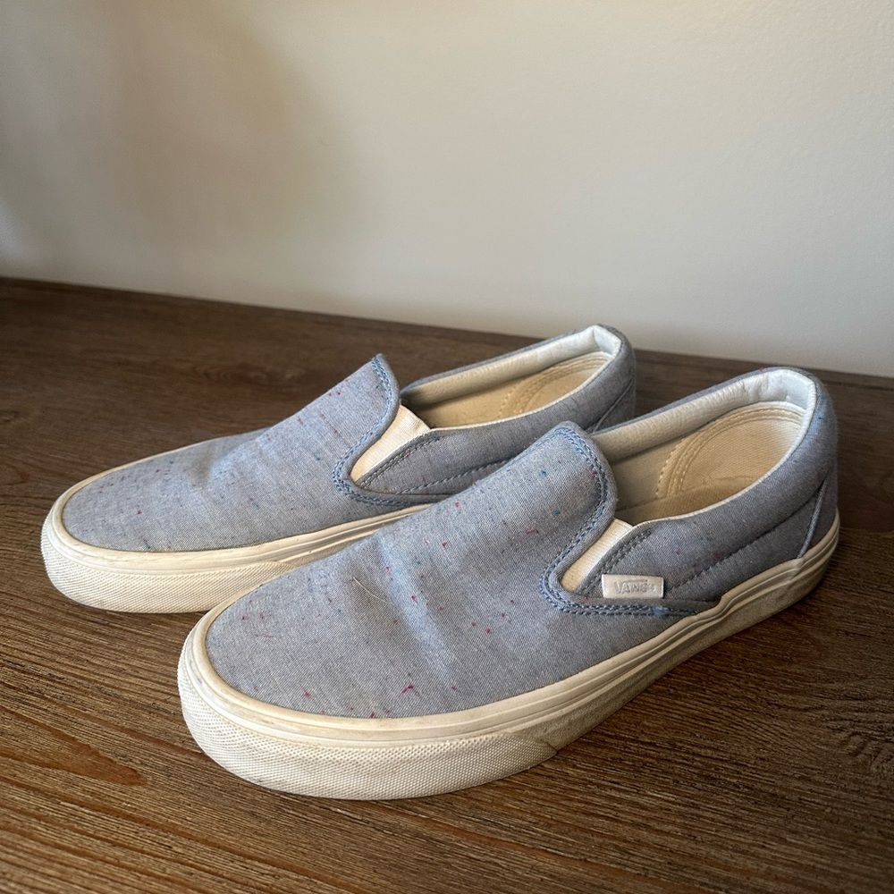 Women’s Baby Blue Vans size 8.5